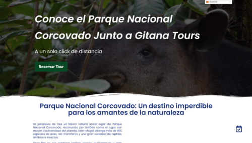 Tours Page preview